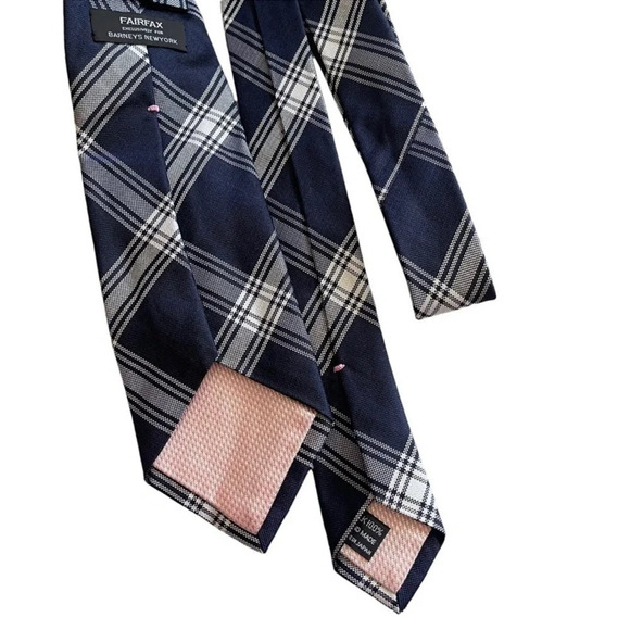 FAIRFAX Exclusively for Barney’s New York 100% Silk Men’s Tie - Picture 5 of 7